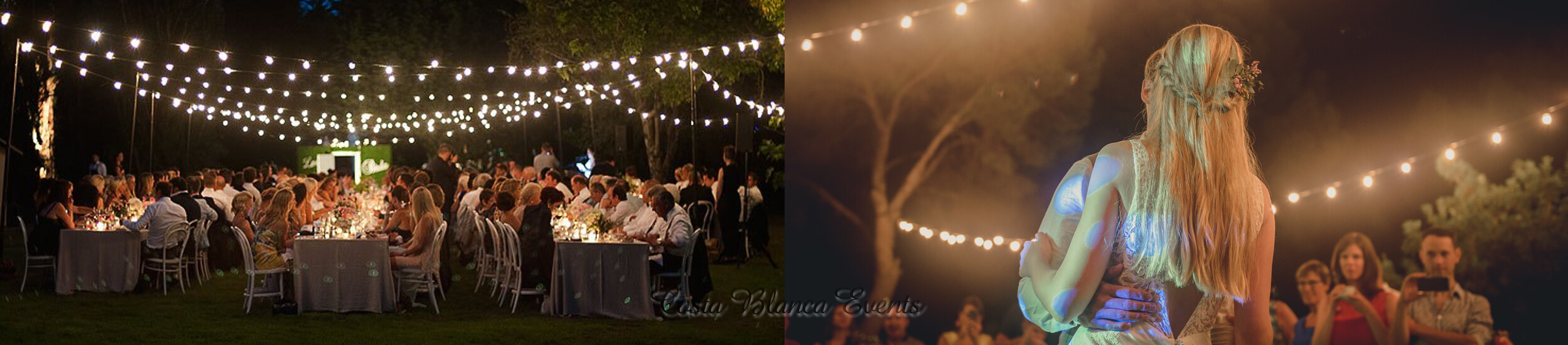 Costa Blanca weddings all in open air until the early hours